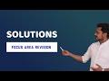 Solutions | plus 2 chemistry | focus area | Join our telegram group to get other chapters