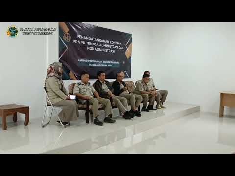 Penandatanganan Kontrak Kerja