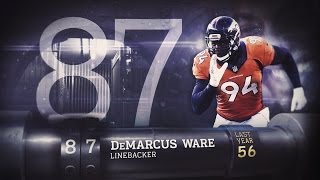 #87 DeMarcus Ware (DE, Broncos) | Top 100 Players of 2015 Information