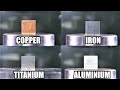 Crushing Metal Cubes with Hydraulic Press Compilation