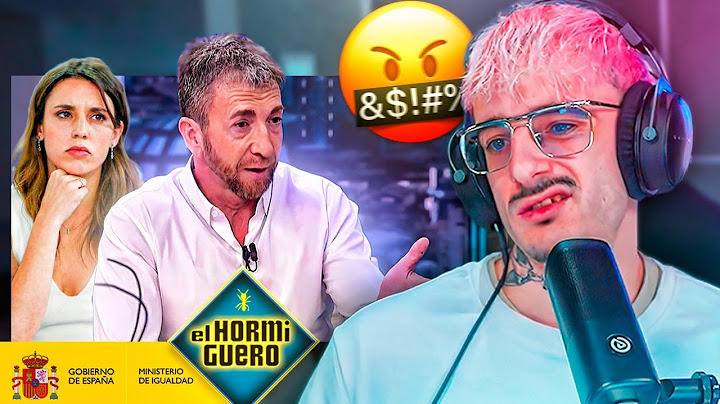 pablo motos ha respondido a irene montero en el hormiguero (parte 2)
