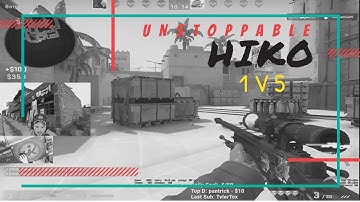 Crazy Clutch From Hiko ! 1V5 Ninja Defuse | CS : GO Twitch Clips