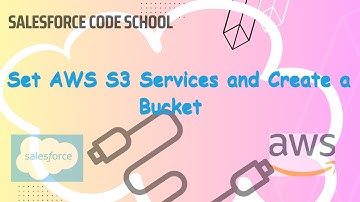 Set your AWS S3 service and create a bucket to Integrate with Salesforce