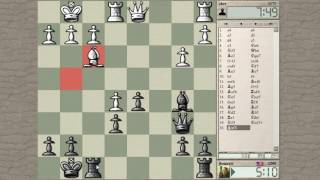 Blitz chess with live commentary #722: French defense - Advance variation