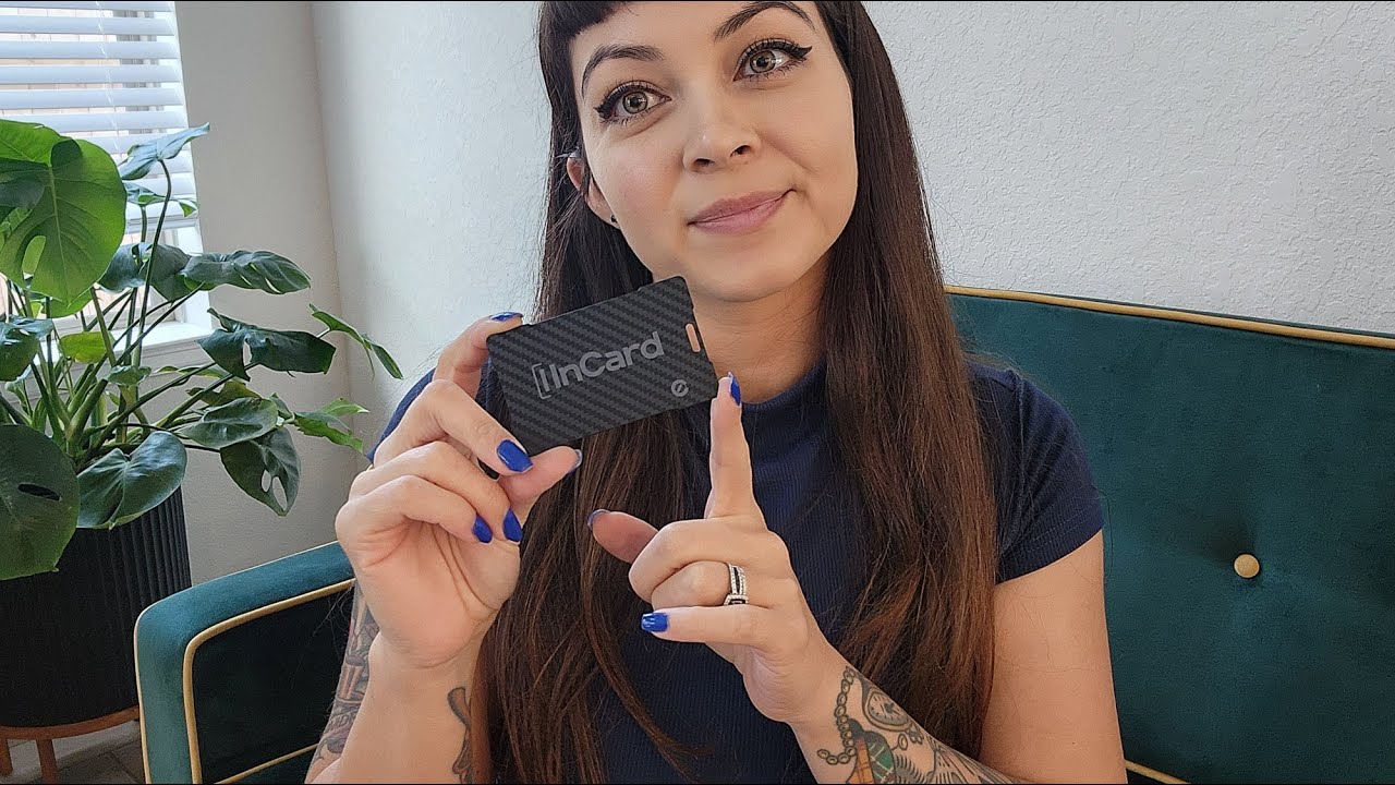 Carbon Fiber Rechargable Incard Tracker