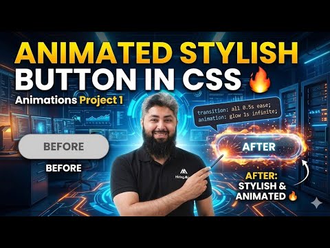 Bouton Css Animation Animated Stylish Button in CSS 🔥 | Animations Project - YouTube