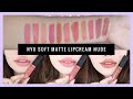 SWATCH AND REVIEW NYX SMLC NUDE
