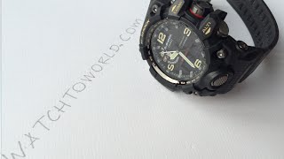 FUNCTIONS REVIEW CASIO G-SHOCK GWG-1000-1AER MUDMASTER 2015