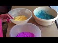 How to make galaxy bath bombs & moon cake bath bombs with recipe
