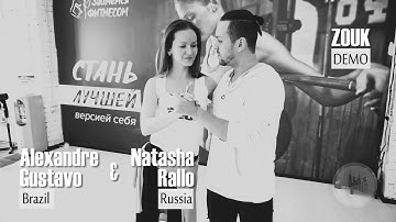 Alexandre Gustavo & Natasha Rallo | ZOUK DEMO-4 | Brazil in Krasnoyarsk