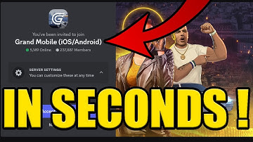HOW to JOIN GRAND MOBILE DISCORD SERVER ✅PC & MOBILE✅