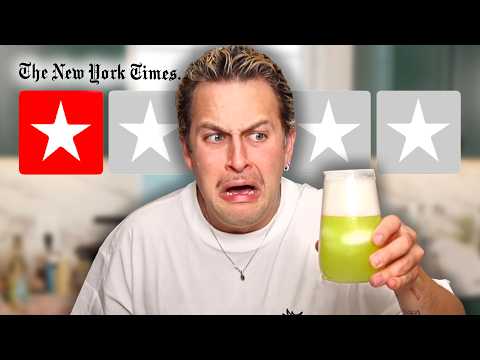 Making the Worst Rated Cocktails from New York Times