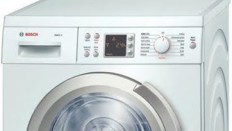 BOSCH WASHING MACHINE DOOR LOCK REPAIR