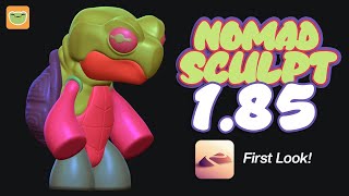 Nomad Sculpt Update 1.85 // First Look!