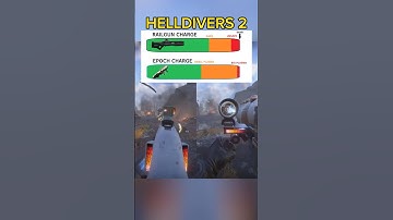 RS-422 RAILGUN vs PLAS-45 EPOCH Charging Comparison - Helldivers 2