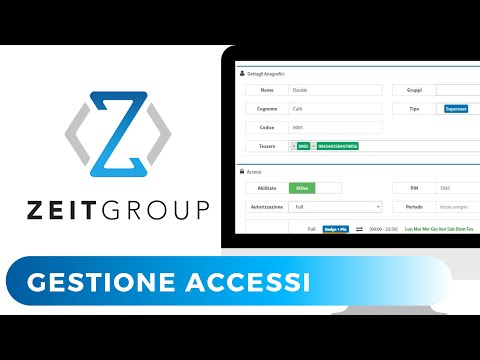 Gestione Accessi  - il software per la gestione degli accessi in azienda