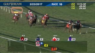 Gulfstream Park Race 10 | February 23, 2017