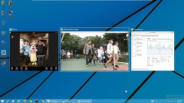 Windows Technical Preview (9860) special different animation & Metro UI DWM (60p)