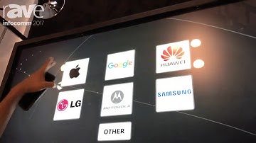 Baanto Phone Demo with Size and Shape Detection InfoComm 2017