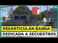 Lider era del Tren de Aragua: Detienen a banda dedicada a secuestros