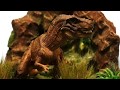 Trex cave dinosaur diorama papo collecta jurassic park toys