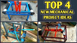 TOP 4 || New Mechanical Project Ideas || pneumatic project for mechanical engineering || Mechanical