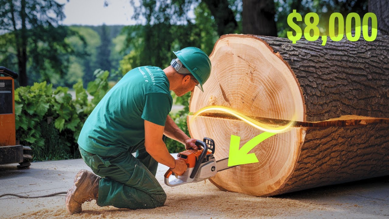 Extremely dangerous and giant tree cutter | Stump Destroy Machines #7 ...