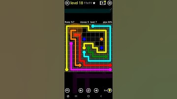 How To Solve Flow Free Extreme Pack 2 Level 18 11x11 Harder Board Walk Through Solution Walkthrough