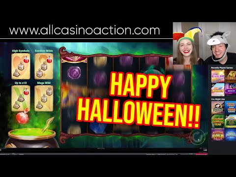 HALLOWEEN LIVESTREAM!! SARAH PLAYS SOME ONLINE SLOTS TABLES AND GAMESHOWS!! Oct 31st 2023