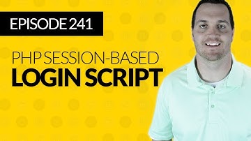 JMS242: How to Create a Session-Based Login Form in PHP