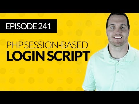 JMS242: How to Create a Session-Based Login Form in PHP