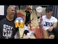LaMelo Ball BREAKS Defender and Hits Half Court BUZZER BEATER!Drops 40 In Front of Lonzo and Lavar!
