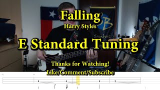 Falling - Harry Styles (Bass Cover with Tabs)