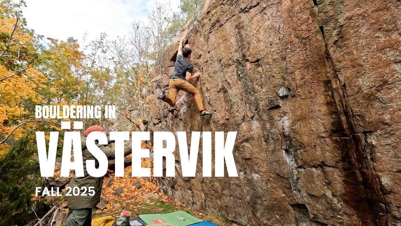One Week of Bouldering in Västervik, Sweden | Fall 2025 compilation