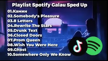 PLAYLIST SPOTIFY GALAU SPED UP + REVERB☕