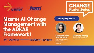 CHANGE Master Series: Master AI Change Management with the ADKAR Framework!