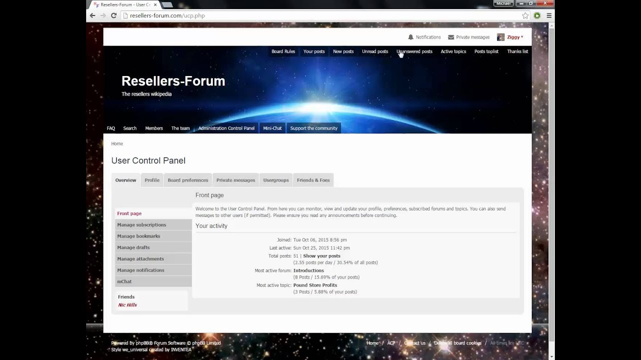 resellers-forum - part 3 - an in-depth look at the features and getting to grips.