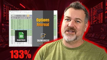 Options Trading Journal with Filters & Charts – Google Sheets Template