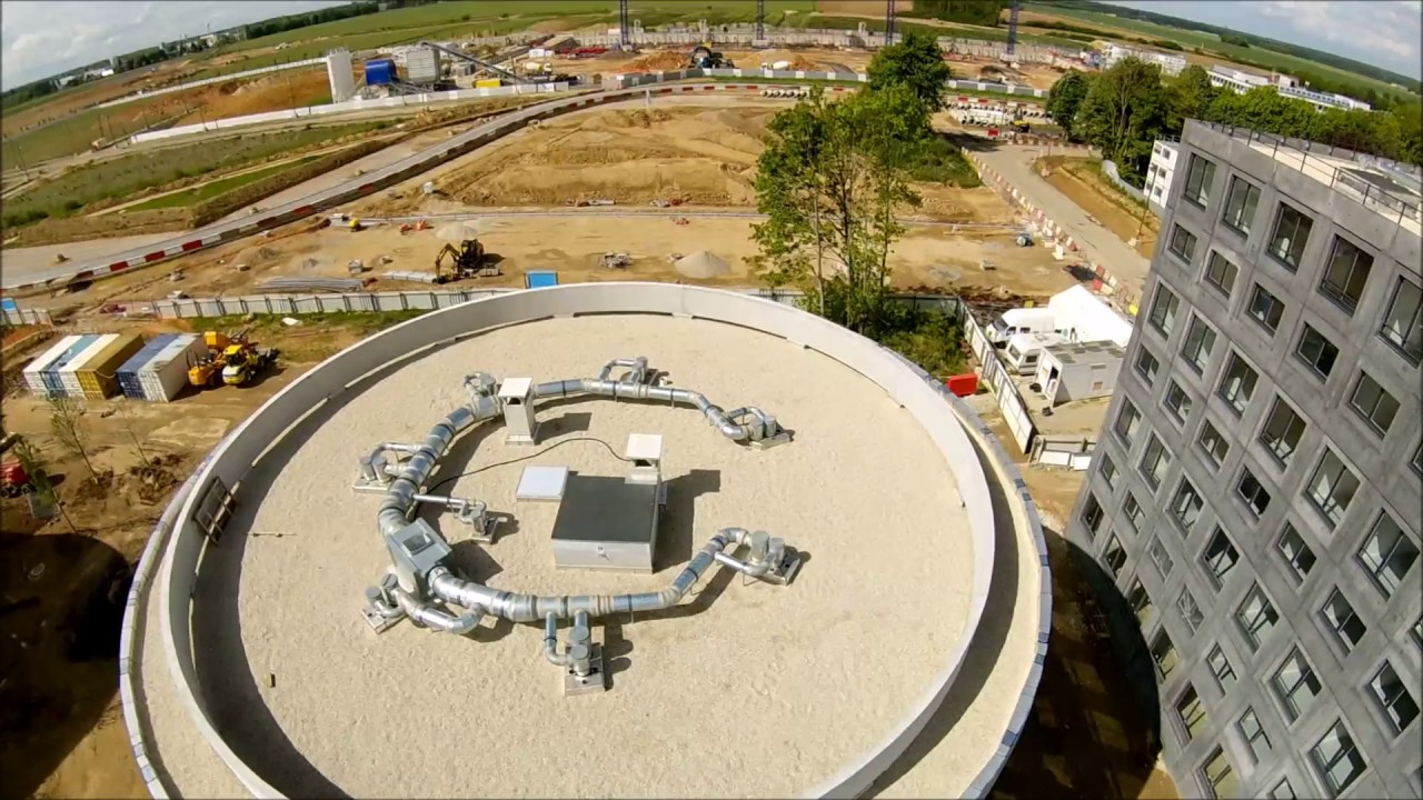 Lumenier QAV-X Charpu Diving buildings in construction site (with uncut session)