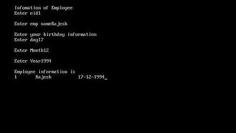 Structure of Structure in C easy explain in Gujarati with Program