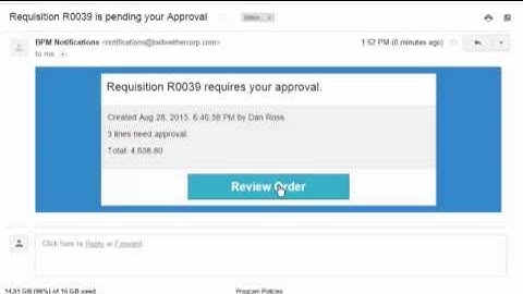 BPM - Approvals - Short Version