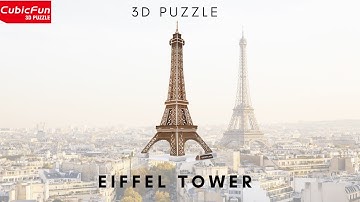 CubicFun 3D Puzzle Eiffel Tower | Ritvik Goes Vlogging