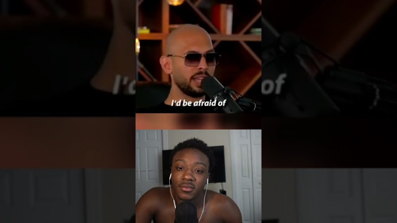 Andrew Tate has FEAR of getting cancelled reaction 😯 