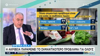 ΕΕΑ: Η ακρίβεια παραμένει το σημαντικότερο πρόβλημα – Το 15% θα ψηφίσει τιμωρητικά στις Ευρωεκλογές Ελληνική - SKAI.gr