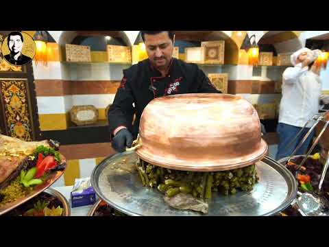 شيف ابوعمر اطيب الاكلات الشامية في البيت الدمشقي