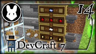 DevCraft7 Ep14: Mechanical Crafting in Create!