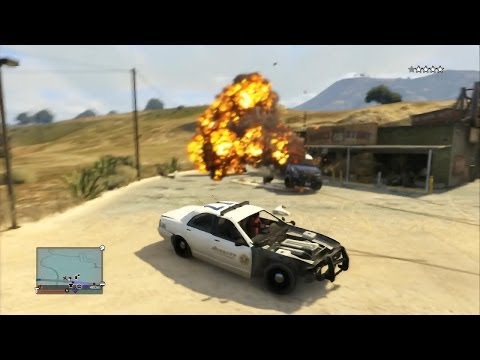 Видео: GTA V Online - "Нервная погоня на красной БМВ и не только"