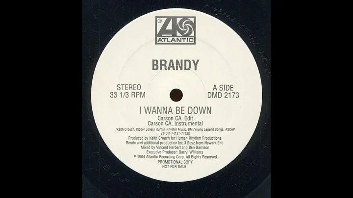 I Wanna Be Down (Carson CA Mix) - Brandy