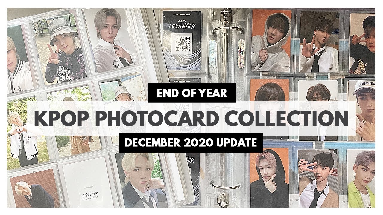 ✨ an end of year kpop photocard collection update ~ december 2020! ✨