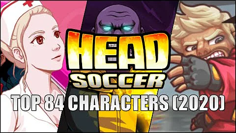 How many head soccer characters are there?
